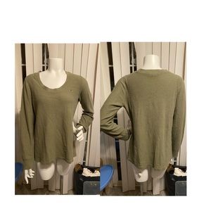 Beautiful knit green sweater